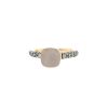 Pomellato Nudo Petit small model ring in pink gold,  moonstone and diamonds - 00pp thumbnail