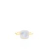 Pomellato Nudo Classic ring in pink gold,  topaz and mother of pearl - 360 thumbnail