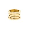 Half-flexible Bulgari B.Zero1 very large ring in yellow gold - 00pp thumbnail