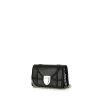 Dior Diorama mini shoulder bag in black leather - 00pp thumbnail