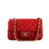 Chanel  Mini Timeless shoulder bag  in raspberry pink quilted leather - 360 thumbnail