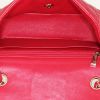 Chanel  Mini Timeless shoulder bag  in raspberry pink quilted leather - Detail D2 thumbnail
