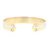 Open Cartier C de Cartier bracelet in 3 golds - 00pp thumbnail