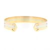 Open Cartier C de Cartier bracelet in 3 golds - 360 thumbnail