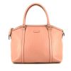 Gucci handbag in pink leather - 360 thumbnail