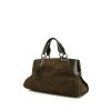 Cartier Marcello handbag in brown suede - 00pp thumbnail