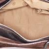 Borsa Cartier Marcello in tessuto scamosciato marrone - Detail D2 thumbnail