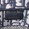 Dior Book Tote small model shopping bag in blue and beige monogram canvas - Detail D3 thumbnail