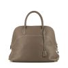 Bolsa de viaje Hermes Bolide - Travel Bag en cuero swift marrón etoupe - 360 thumbnail