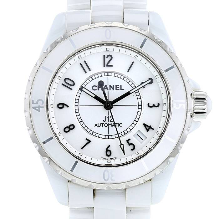 Chanel J12 watch in white ceramic Ref:  H970 Circa  2012 - 00pp