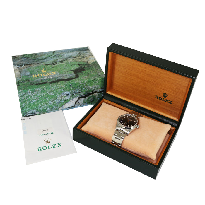 Reloj Rolex Air King de acero Ref :  14000 Circa  1998 - Detail D2