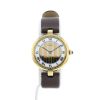 Reloj Cartier Must Vendôme de plata dorada Ref :  59003 Circa  1993 - 360 thumbnail