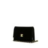 Bolso de mano Chanel Vintage en terciopelo negro - 00pp thumbnail