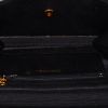 Bolso de mano Chanel Vintage en terciopelo negro - Detail D2 thumbnail