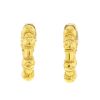 Lalaounis Animal Head hoop earrings in yellow gold - Detail D2 thumbnail