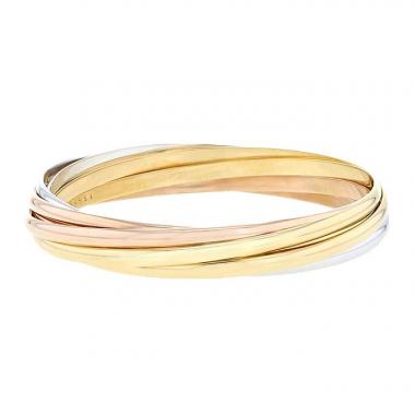 Brazalete Cartier Trinity Semainier en 3 oros