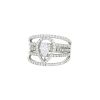 Messika ring in white gold and diamonds - 00pp thumbnail