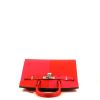 Hermès Birkin Casaque 30 cm handbag in rouge de Coeur and rose Extreme epsom leather - 360 Front thumbnail
