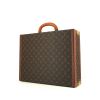 Valise Louis Vuitton  President en toile monogram marron et cuir naturel - 00pp thumbnail