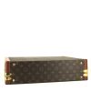 Louis Vuitton  President suitcase  in brown monogram canvas  and natural leather - Detail D4 thumbnail