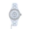 Reloj Chanel J12 Joaillerie de cerámica blanche Ref :  H3110 Circa  2018 - 360 thumbnail