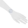 Chanel J12 Joaillerie watch in white ceramic Ref:  H3110 Circa  2018 - Detail D1 thumbnail