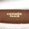 Borsa a spalla Hermes Balle De Golf in pelle box marrone - Detail D3 thumbnail