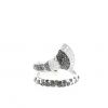 De Grisogono Ventaglio ring in white gold,  diamonds and diamonds - 360 thumbnail
