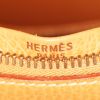 Borsa portadocumenti Hermes Plume in pelle Fjord gold - Detail D3 thumbnail