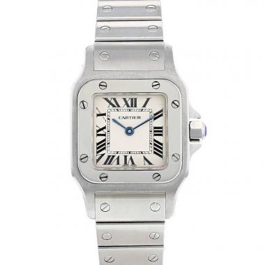 Orologio Cartier Santos Galbée in acciaio Ref :  1565 Circa  2000