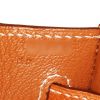 Hermes Birkin 25 cm handbag in white nata and gold bicolor epsom leather - Detail D4 thumbnail
