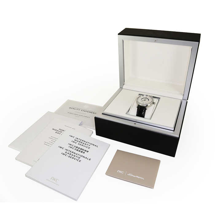 IWC Portofino watch in stainless steel Ref:  4591 Circa  2010 - Detail D2