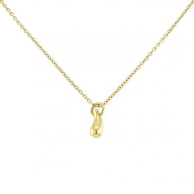 Collar Tiffany & Co Teardrop en oro amarillo