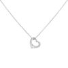 Tiffany & Co Open Heart necklace in platinium - 00pp thumbnail