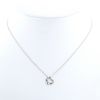 Collar Tiffany & Co Open Heart en platino - 360 thumbnail
