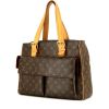 Shopping bag Louis Vuitton  Multipli Cité in tela monogram marrone e pelle naturale - 00pp thumbnail