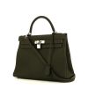 Hermes Kelly 32 cm handbag in Vert de Gris togo leather - 00pp thumbnail