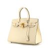 Hermes Birkin 30 cm handbag in white Nata epsom leather - 00pp thumbnail
