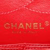 Chanel 2.55 handbag  in red jersey canvas - Detail D4 thumbnail