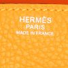 Bolso de mano Hermès  Lindy 34 cm en cuero taurillon clémence naranja - Detail D3 thumbnail