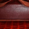 Hermès  Kelly 32 cm handbag  in cognac porosus crocodile - Detail D3 thumbnail