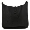 Hermès  Evelyne shoulder bag  in black Fjord leather - Detail D2 thumbnail