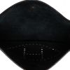 Borsa a tracolla Hermès  Evelyne in vacchetta nero - Detail D8 thumbnail