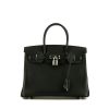 Hermes Birkin 30 cm handbag in black epsom leather - 360 thumbnail