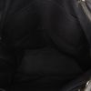 Zaino Louis Vuitton Christopher in tela cerata con motivo a scacchi grigio Graphite e pelle - Detail D2 thumbnail