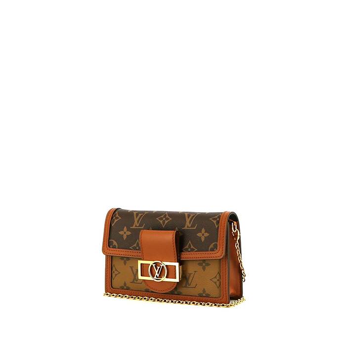 Portefeuille Compact Louis Vuitton Dauphine mini en toile monogram Reverso  marron et cuir marron - ep_vintage luxury Store - Louis - Tote - Cabas -  Vuitton - M51151 – dct - Monogram - Bag - Mezzo