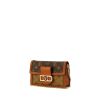 Sac Louis Vuitton Dauphine en toile monogram Reverso marron et cuir marron - 00pp thumbnail