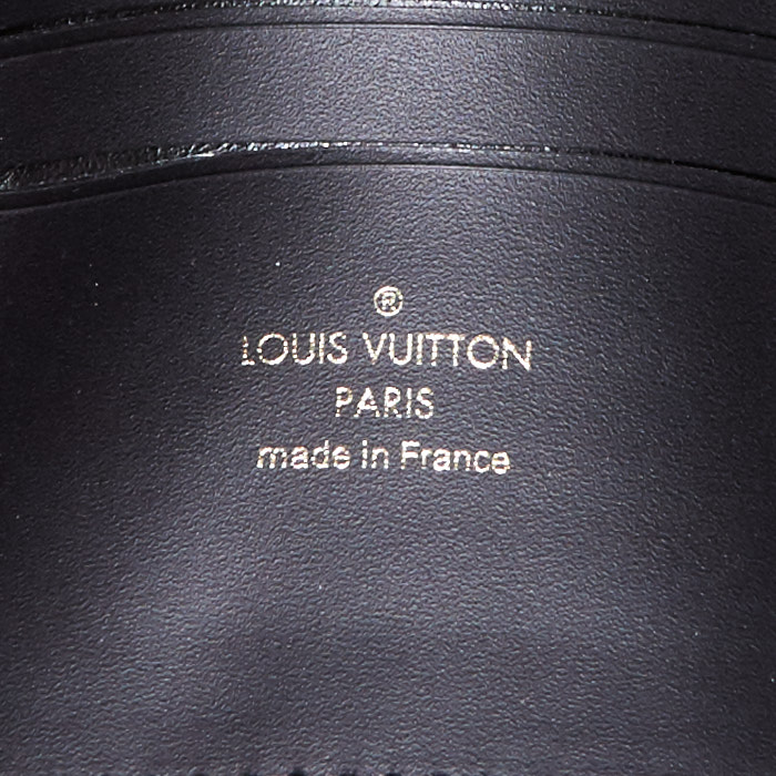 Louis Vuitton Dauphine bag in brown "Reverso" monogram canvas and brown leather - Detail D3