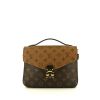 Louis Vuitton Metis shoulder bag in brown "Reverso" monogram canvas and brown leather - 360 thumbnail