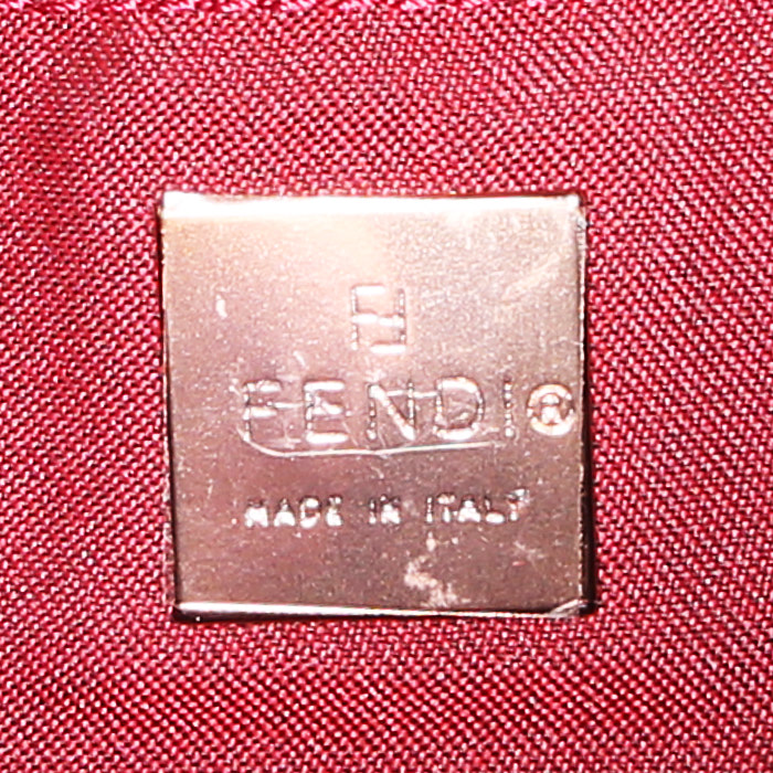 Fendi Baguette bag in brown python - Detail D3